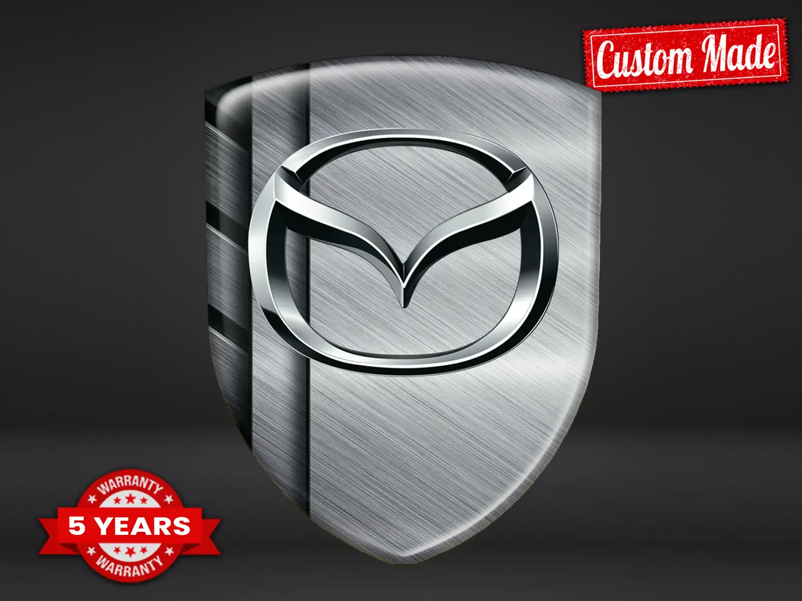Mazda 3D Autosticker Universal Hochwertig Professionell